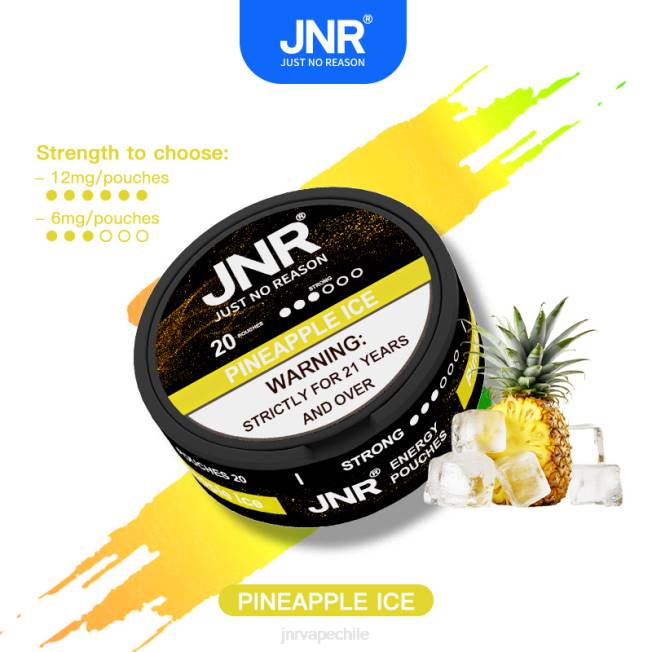 JNR vape nicotine content - bolsas de energía jnr hielo de piña R008T99