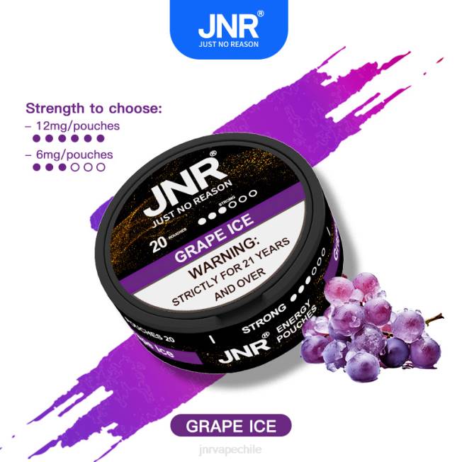 JNR vape pods - bolsas de energía jnr hielo de uva R008T98