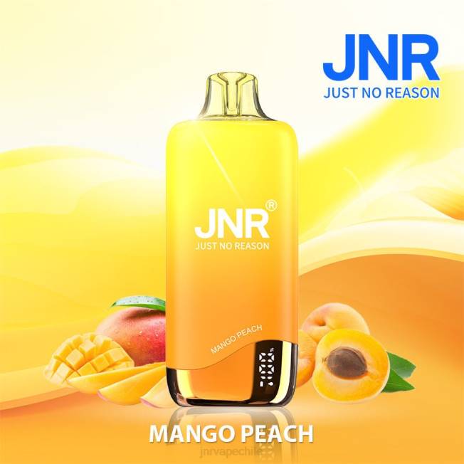 JNR vape nicotine content - arcoiris jnr durazno mango R008T259