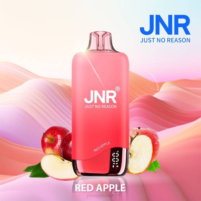 JNR vape review - arcoiris jnr manzana roja R008T262