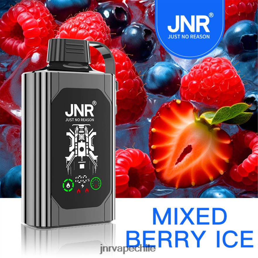 JNR SHISHA caja JNR vape nicotine content - hielo de bayas mixtas NB4N78