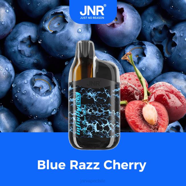 JNR vape flavours - JNR Infinity caja cereza azul R008T77