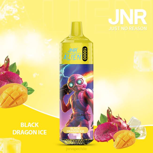 JNR vape nicotine content - extraterrestre junior hielo del dragón negro R008T139