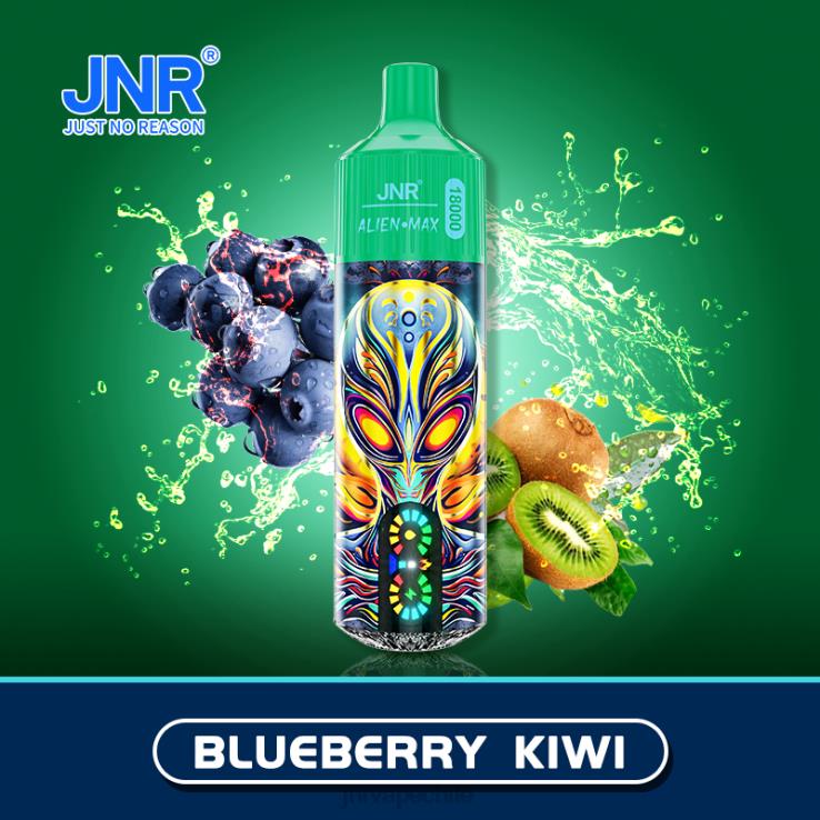 JNR vape review - JNR ALIEN máximo kiwi de arándanos V2NBJ32