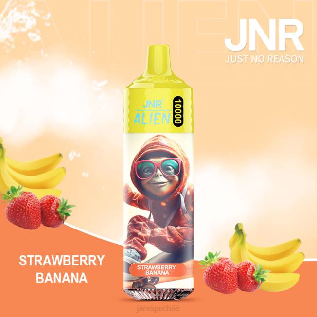 JNR vape review - extraterrestre junior Fresa plátano R008T152