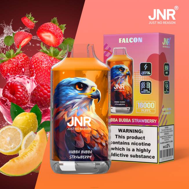 JNR vape santiago - halcón jnr hubba bubba fresa R008T201