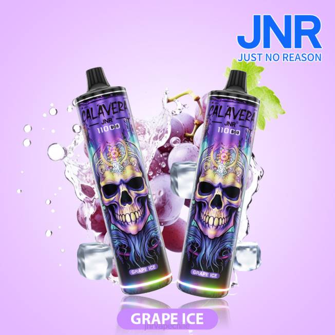 JNR vape nicotine content - jnr calavera hielo de uva R008T309
