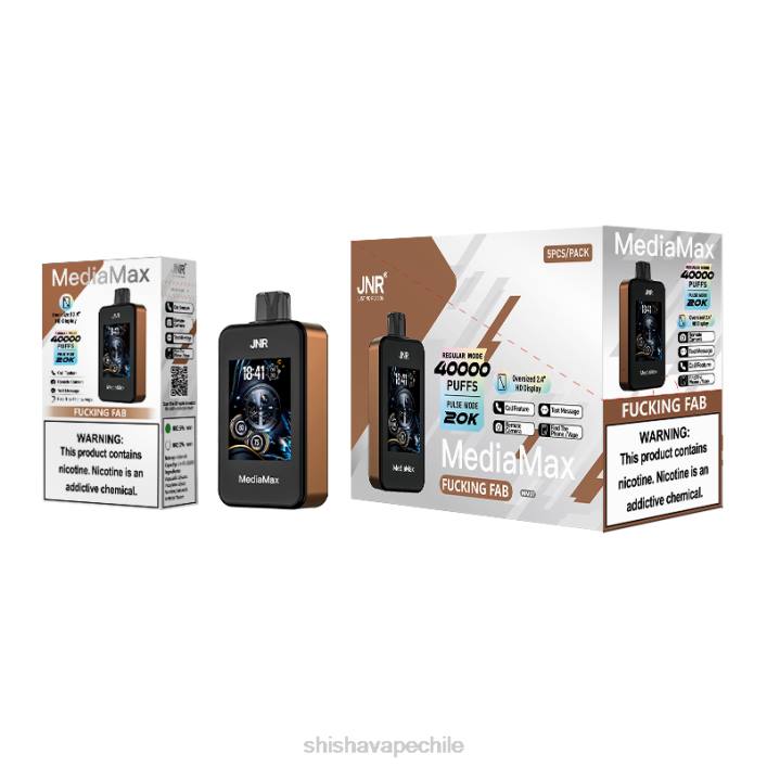 JNR MediaMax bocanada de 40k - JNR vape Santiago jodidamente fabuloso 2R8Z13