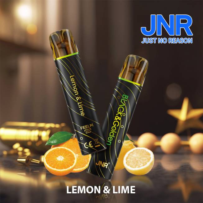 JNR vape flavours - jnr negro y dorado Lima Limon R008T277