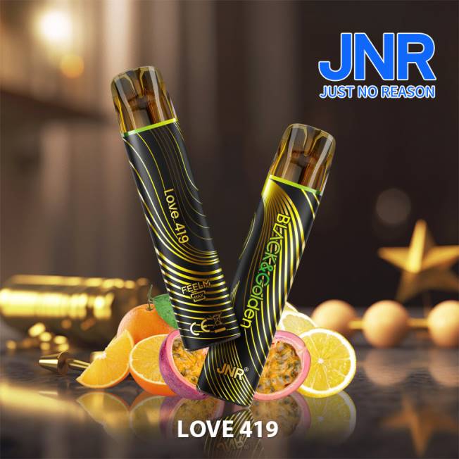 JNR vapes factory - jnr negro y dorado amor 419 R008T290