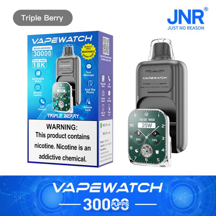 JNR reloj vapeador - JNR vapes website triple baya 2R8Z6