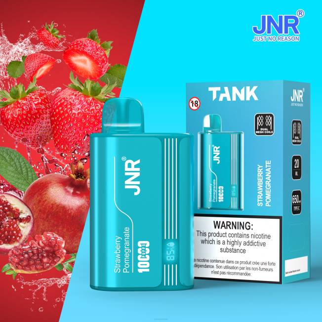 JNR vape flavours - tanque jnr granada de fresa R008T27